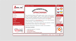 Desktop Screenshot of andra-pak.pl
